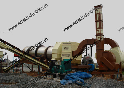 Asphalt Mixing Plant Installed In Nigeria – 90-120 Tph