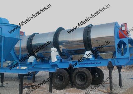 Mobile Asphalt Drum Mix Plant In Oman – 60-90 Tph